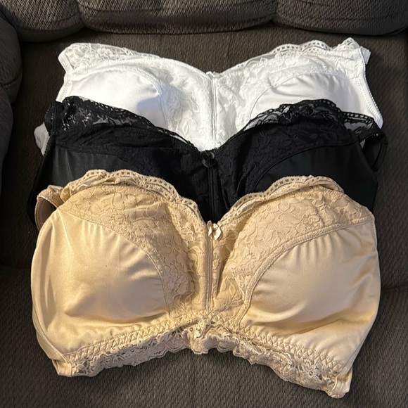 NWT Rhonda Shear 1X Sizes, Pin-up 3pc.Bundle Nude, Black and White - Picture 2 of 8